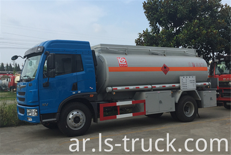 fuel tanker truck